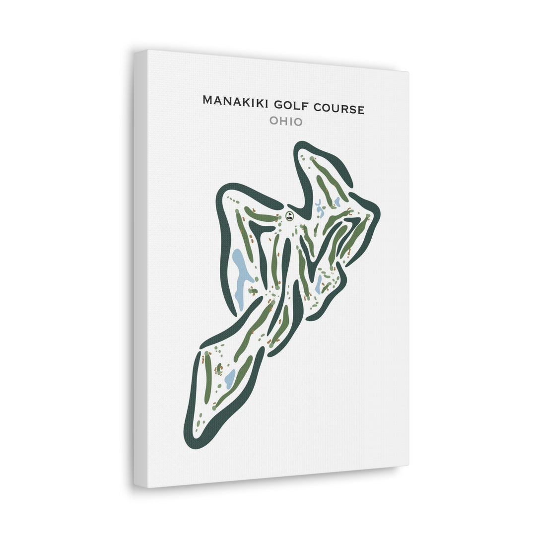 Manakiki Golf Course, Ohio - Printed Golf Courses