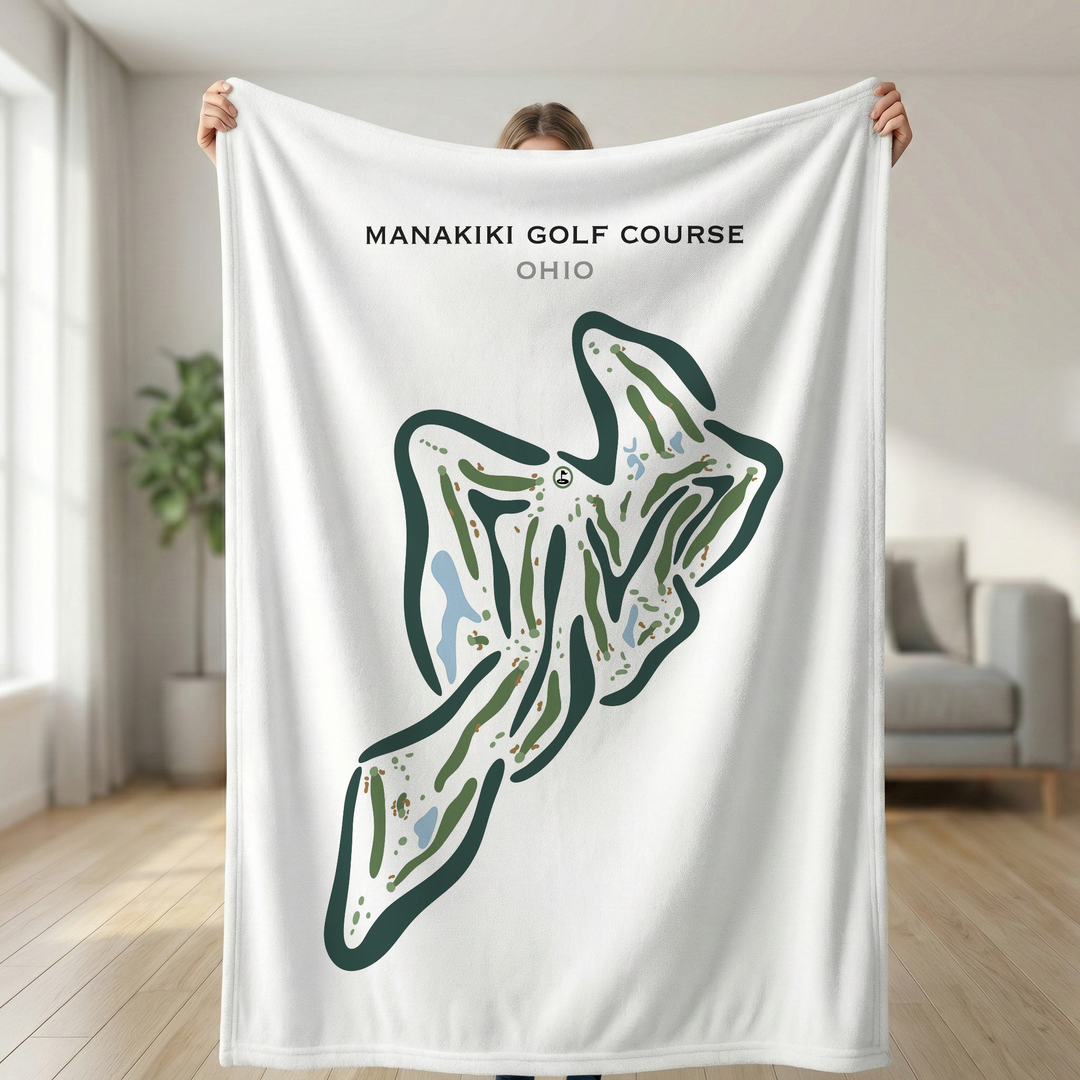 Manakiki Golf Course, Ohio - Printed Golf Courses