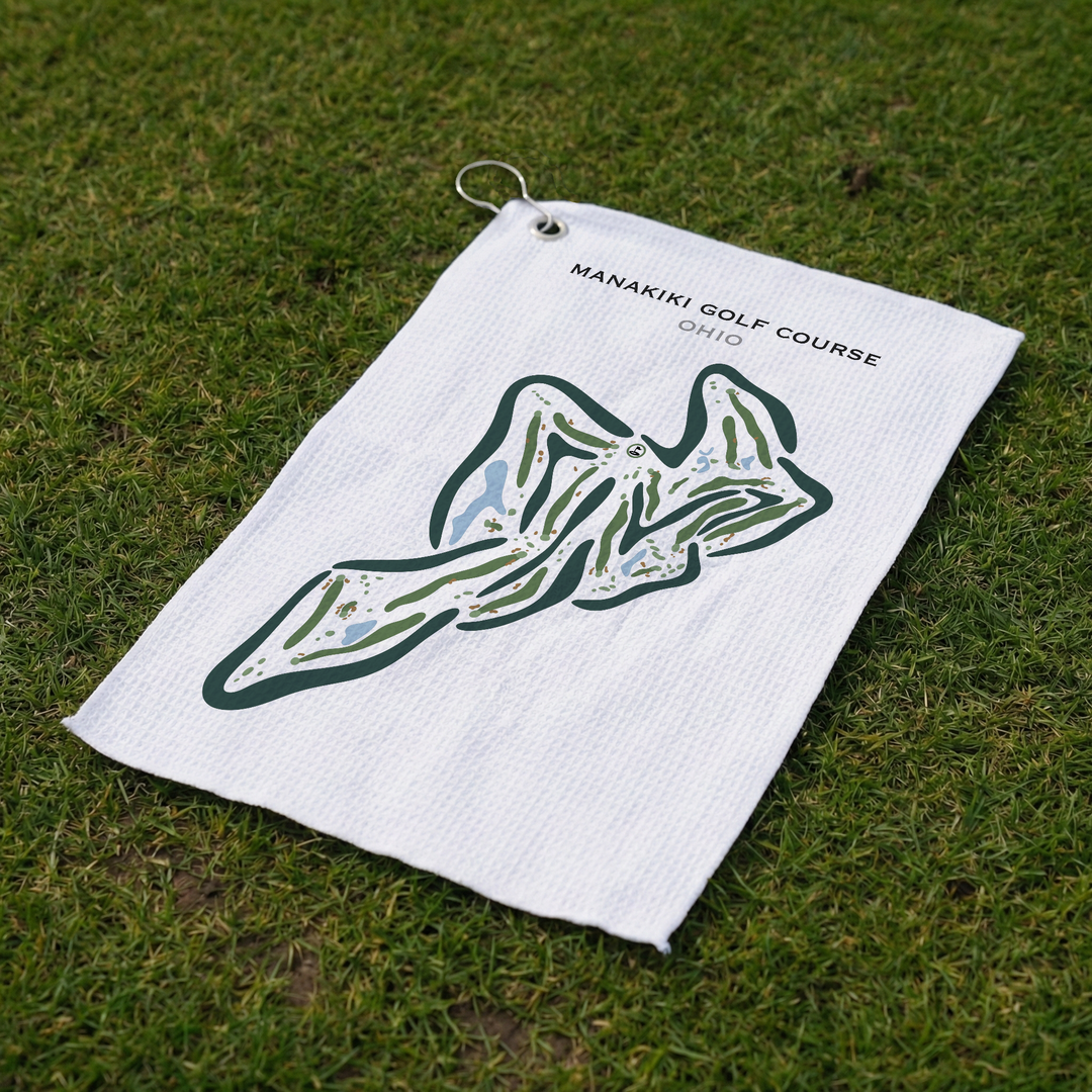 Manakiki Golf Course, Ohio - Printed Golf Courses