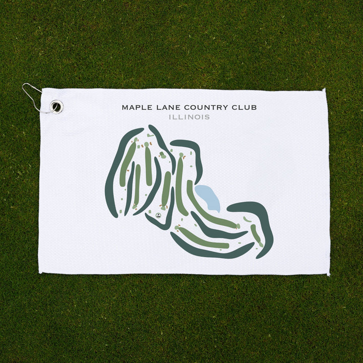 Maple Lane Country Club, Illinois - Printed Golf Courses