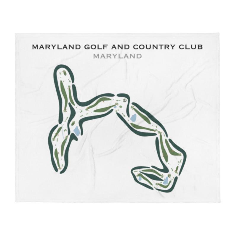Maryland Golf and Country Club, Maryland - Printed Golf Courses - Golf Course Prints