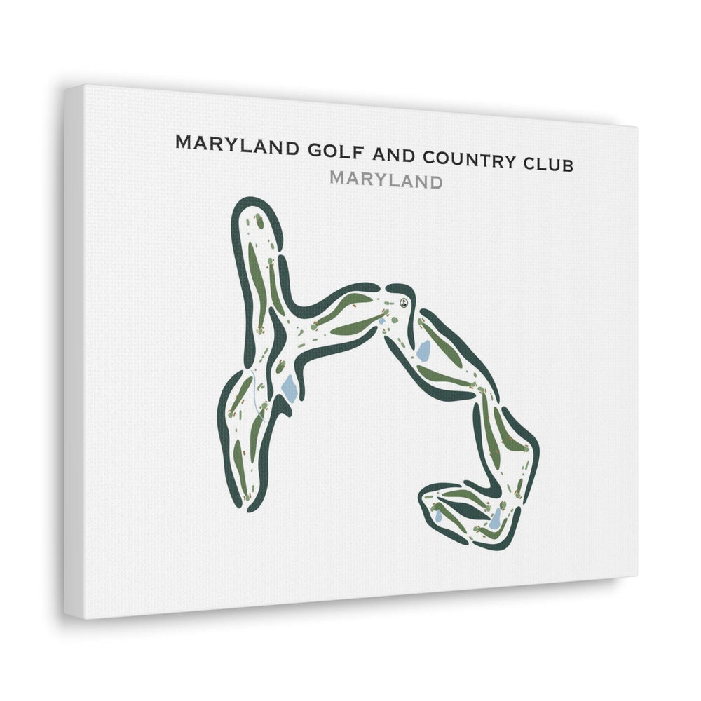 Maryland Golf and Country Club, Maryland - Printed Golf Courses - Golf Course Prints