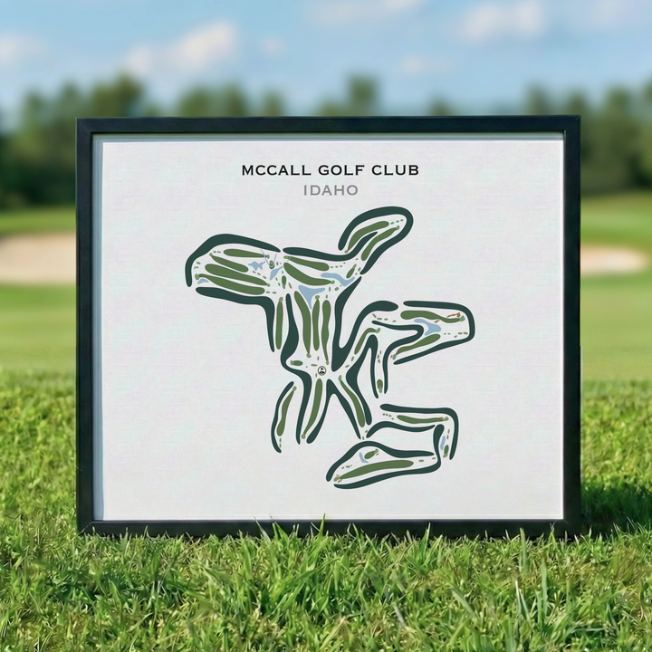 McCall Golf Club, Idaho - Printed Golf Courses