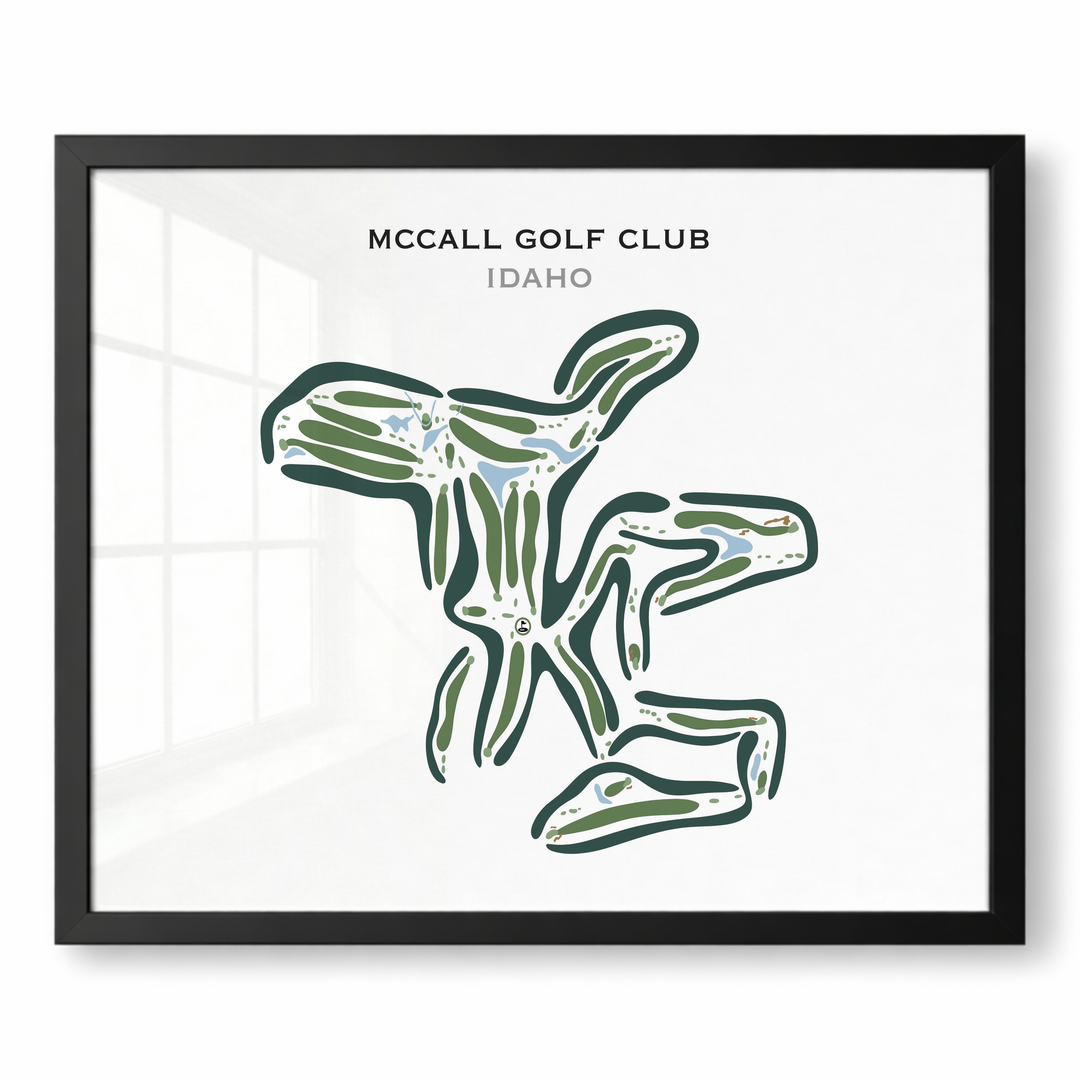 McCall Golf Club, Idaho - Printed Golf Courses