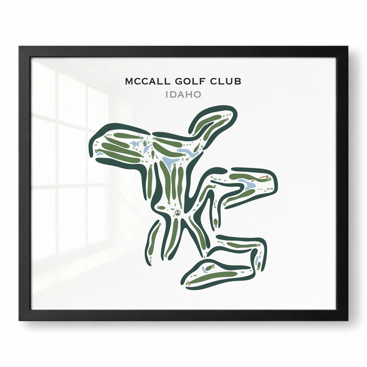 McCall Golf Club, Idaho - Printed Golf Courses