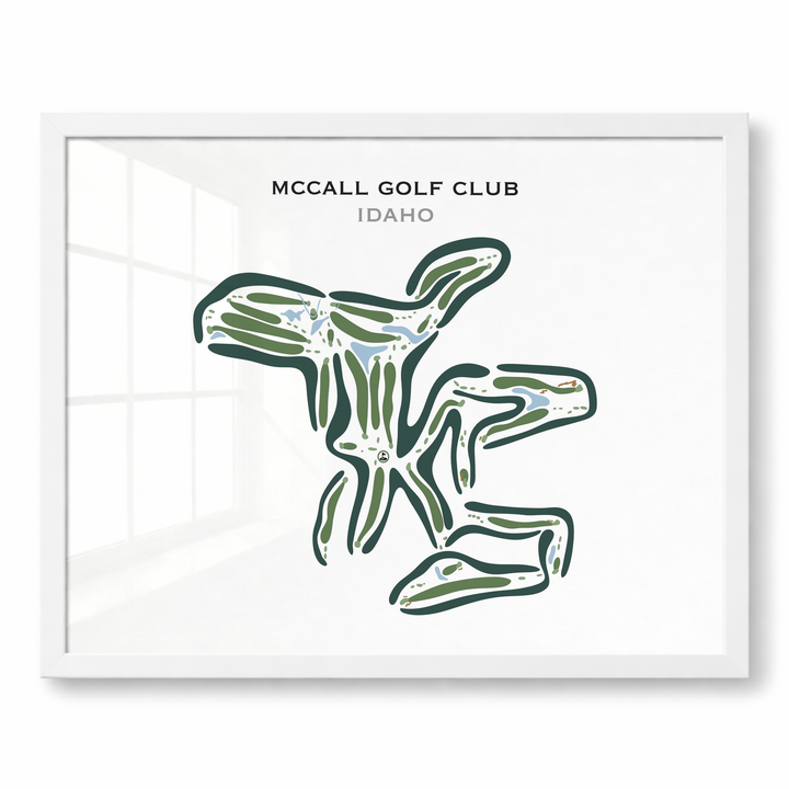 McCall Golf Club, Idaho - Printed Golf Courses