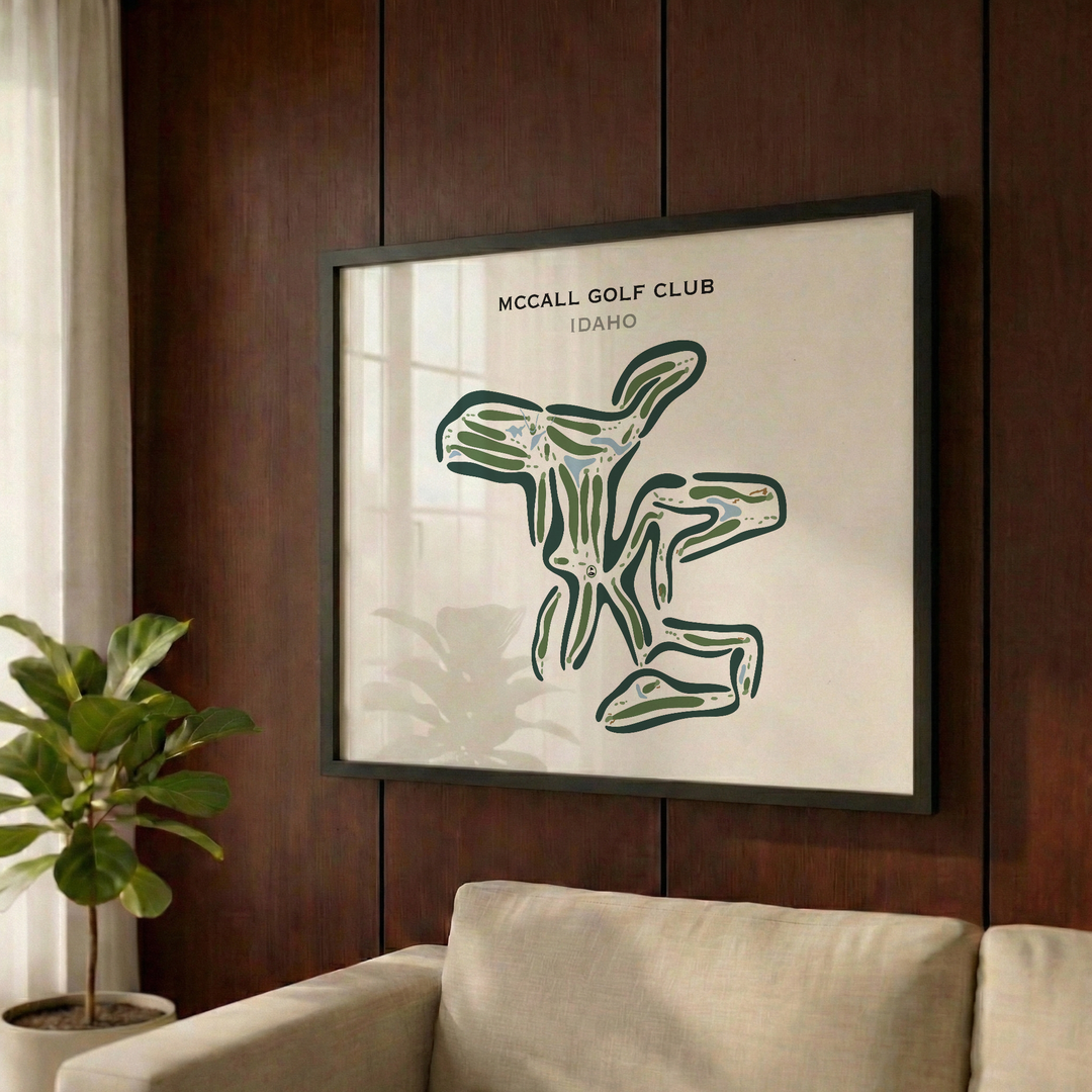 McCall Golf Club, Idaho - Printed Golf Courses