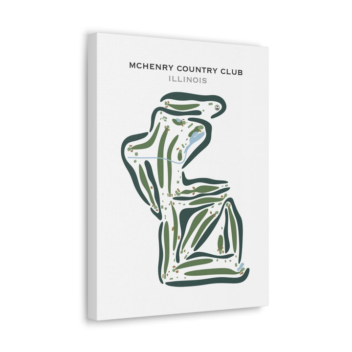 McHenry Country Club, Illinois - Printed Golf Courses