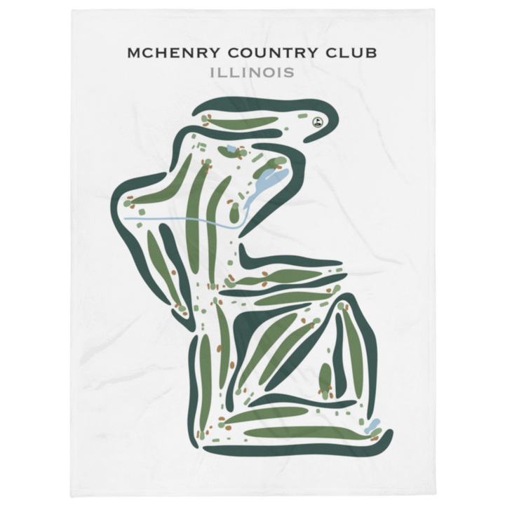 McHenry Country Club, Illinois - Printed Golf Courses