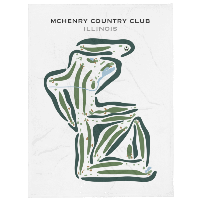 McHenry Country Club, Illinois - Printed Golf Courses