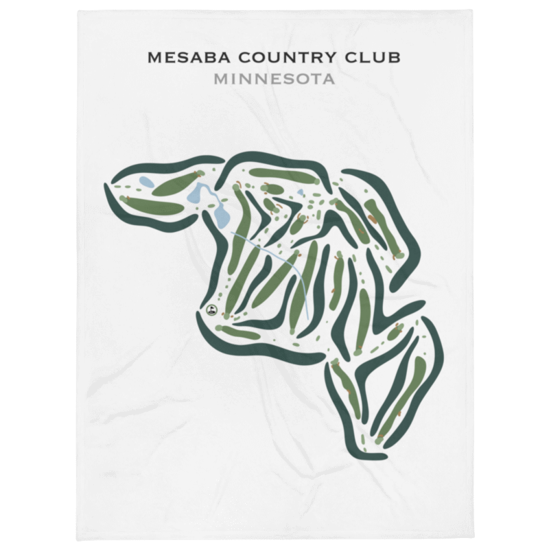 Mesaba Country Club, Minnesota - Printed Golf Courses