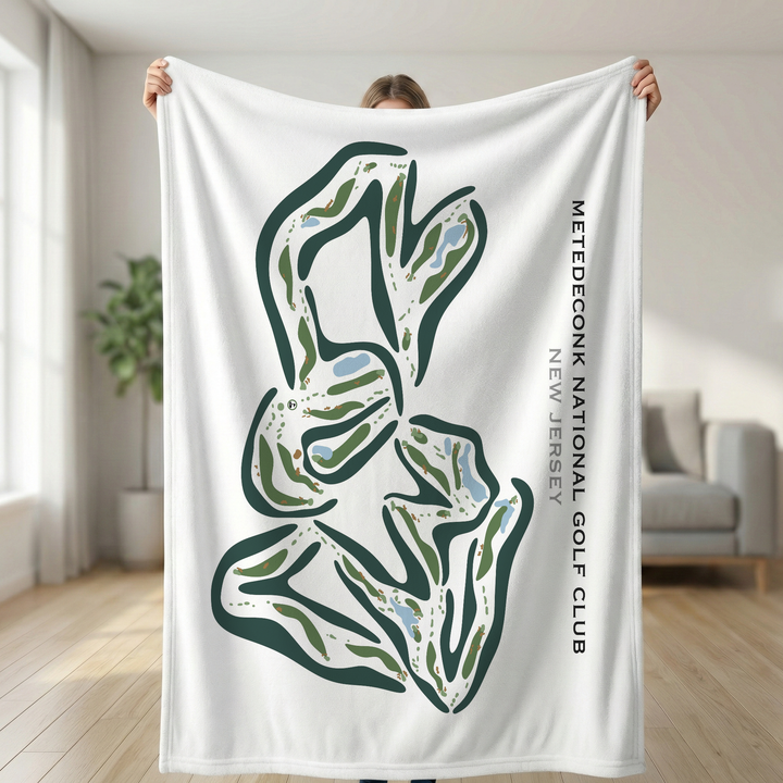 Metedeconk National Golf Club, New Jersey - Printed Golf Courses