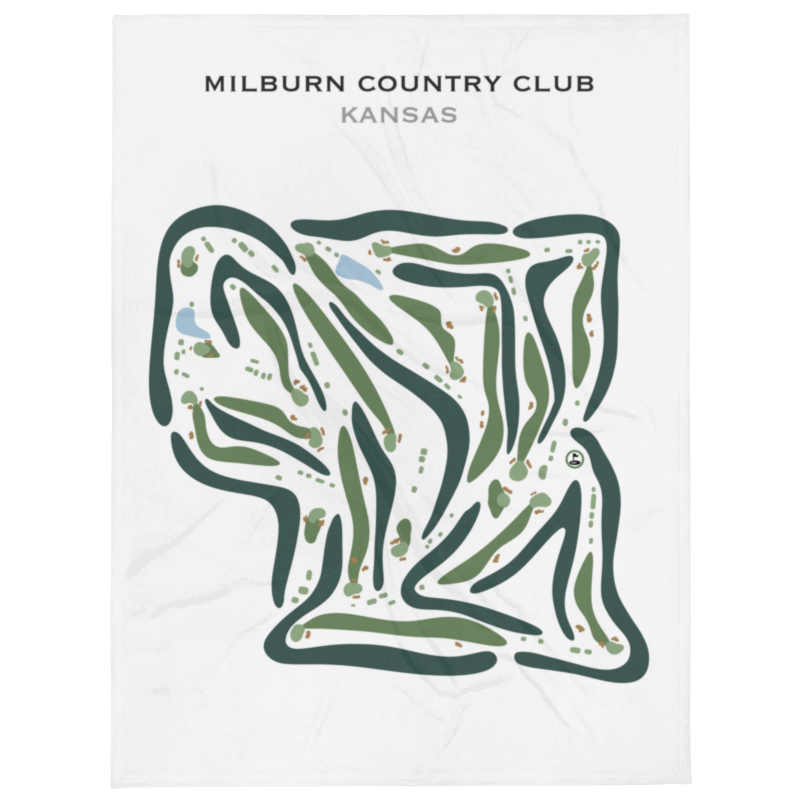 Milburn Country Club, Kansas - Printed Golf Courses