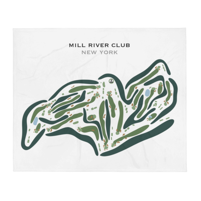 Mill River Club, New York - Printed Golf Courses