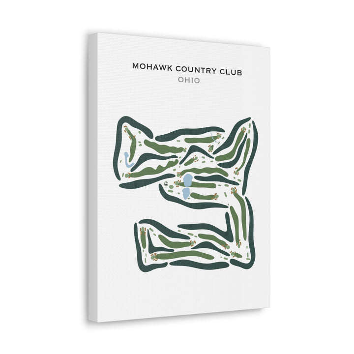 Mohawk Golf Country Club, Ohio - Printed Golf Courses