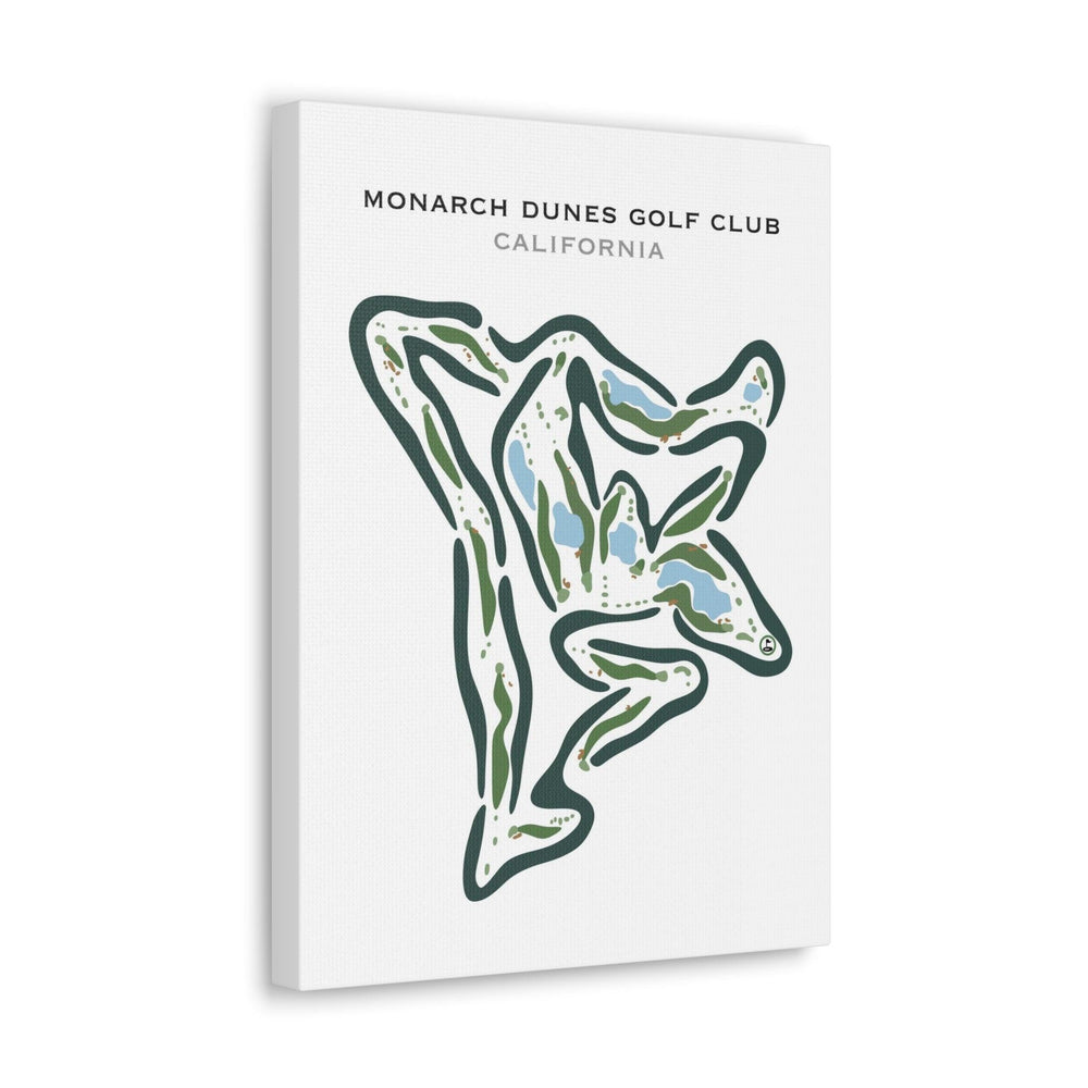 Monarch Dunes Golf Club, California - Printed Golf Courses - Golf Course Prints