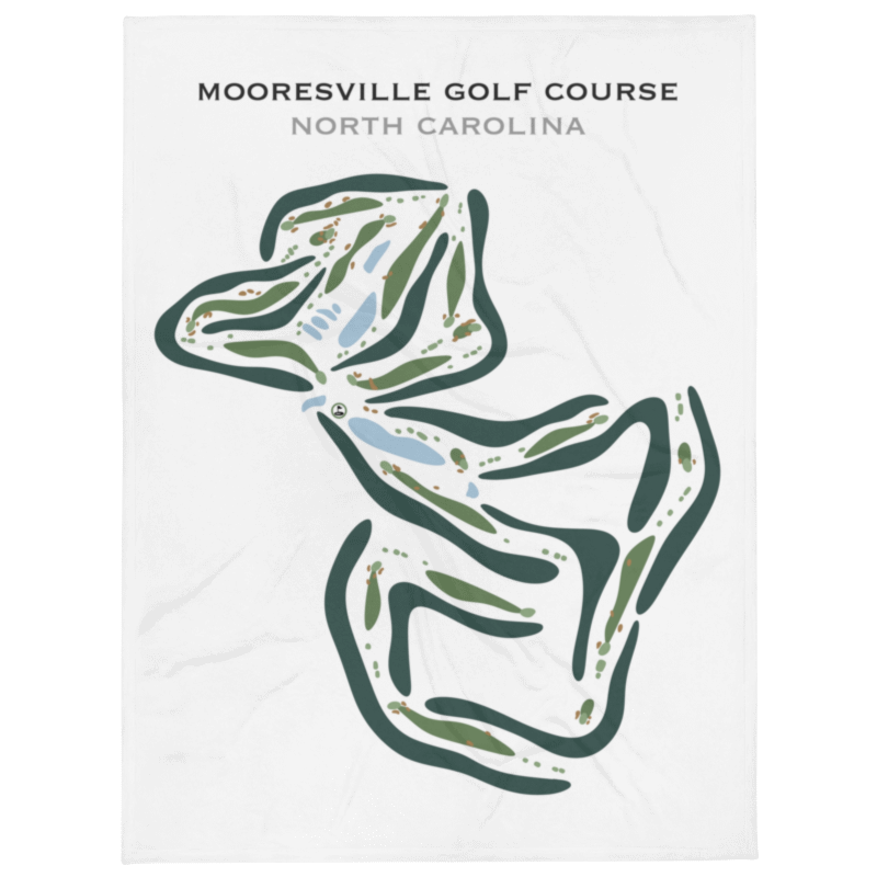 Mooresville Golf Course, North Carolina - Printed Golf Courses