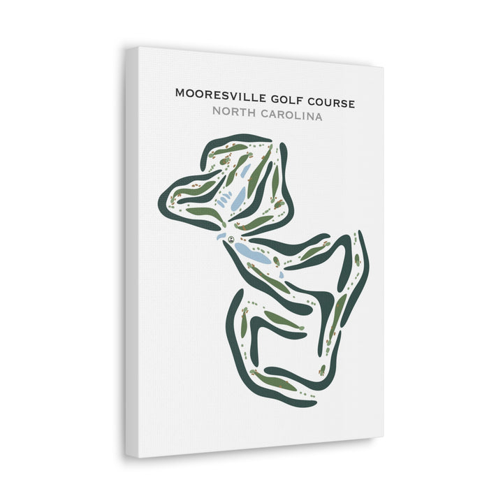 Mooresville Golf Course, North Carolina - Printed Golf Courses