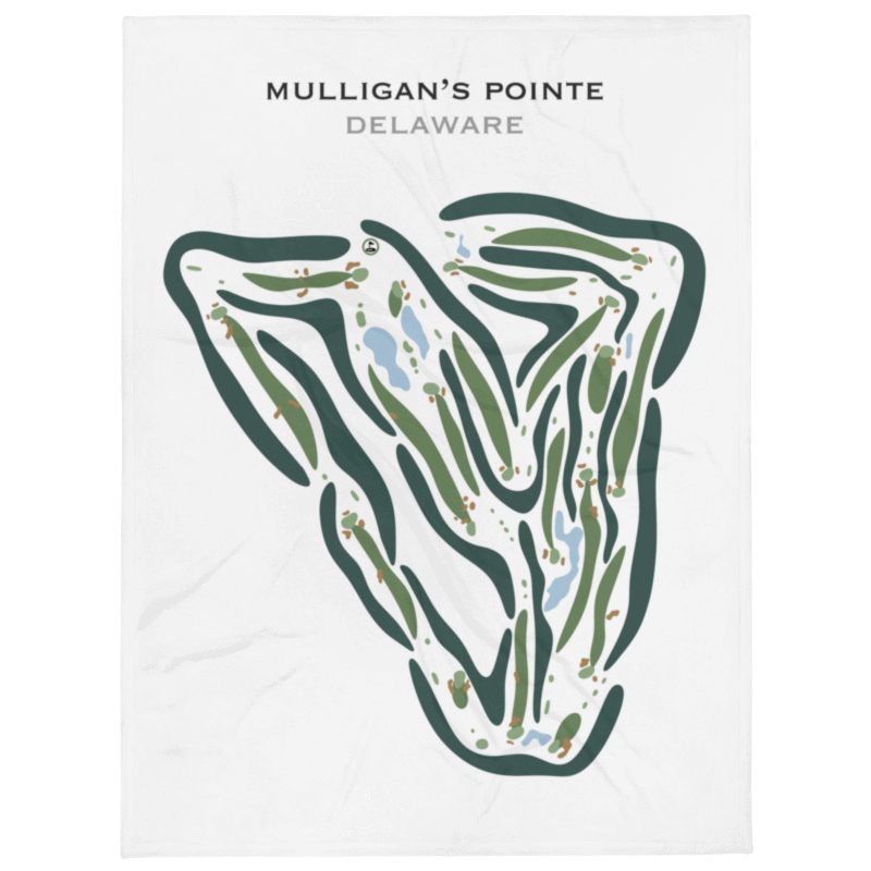 Mulligan's Pointe, Delaware - Printed Golf Courses