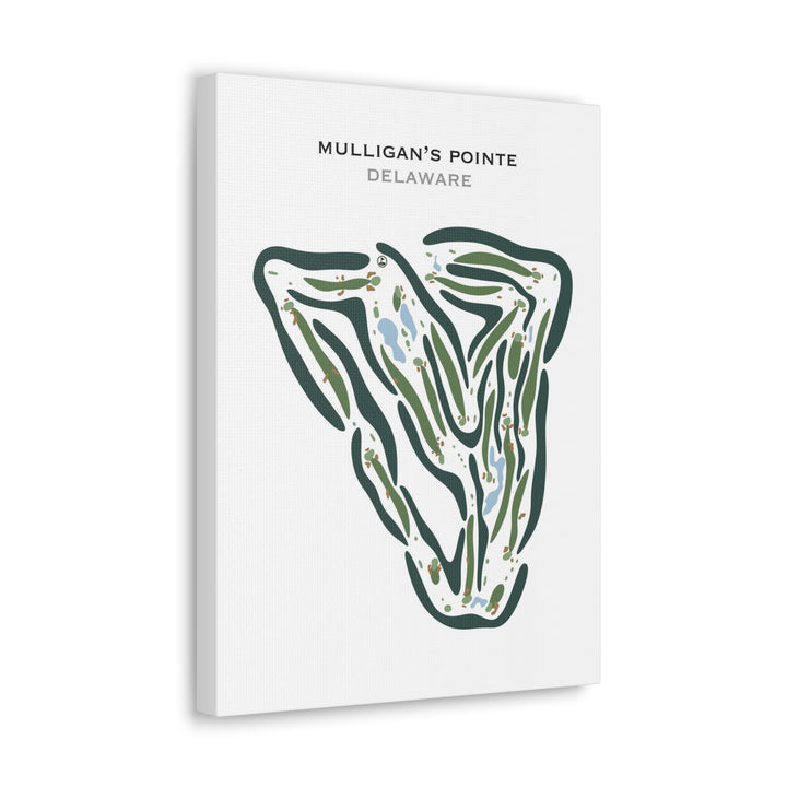 Mulligan's Pointe, Delaware - Printed Golf Courses