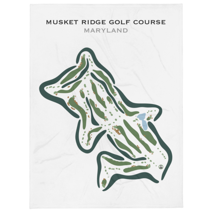 Musket Ridge Golf Club, Maryland - Printed Golf Courses