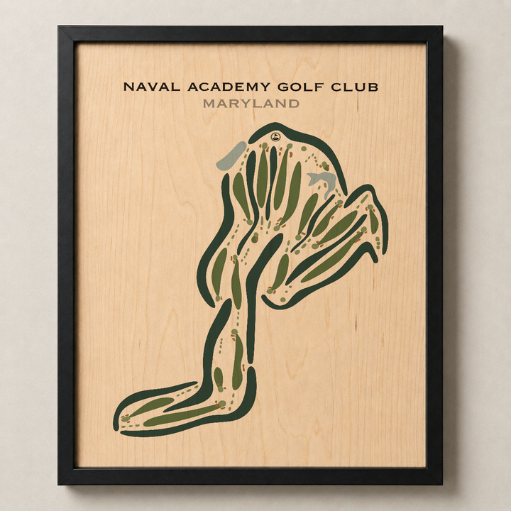 Naval Academy Golf Club, Annapolis, Maryland - Printed Golf Courses