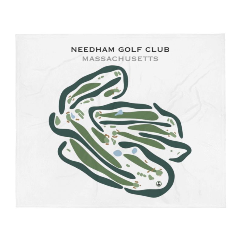 Needham Golf Course, Massachusetts - Printed Golf Courses
