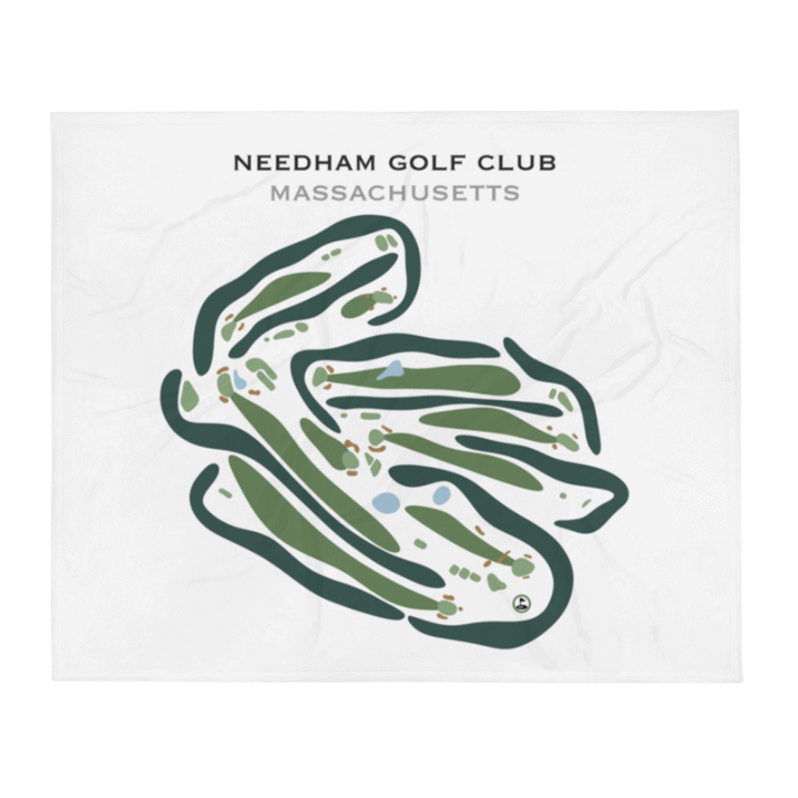 Needham Golf Course, Massachusetts - Printed Golf Courses