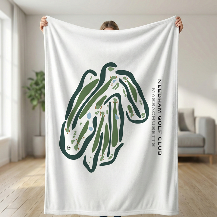 Needham Golf Course, Massachusetts - Printed Golf Courses