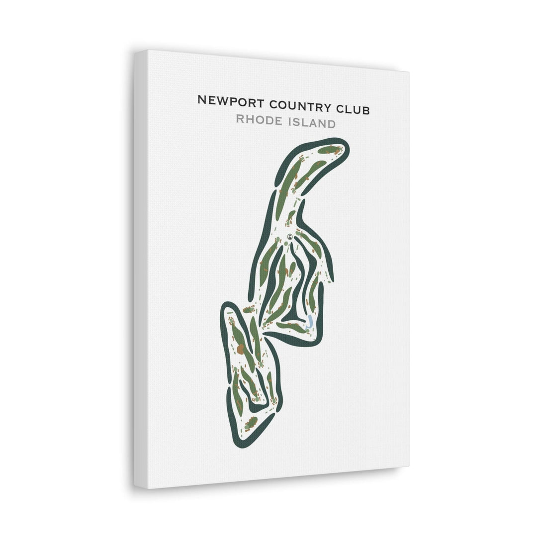 Newport Country Club, Rhode Island - Printed Golf Courses - Golf Course Prints