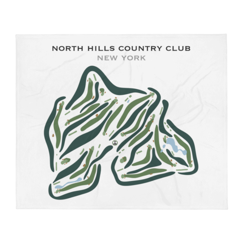 North Hills Country Club, New York - Printed Golf Courses