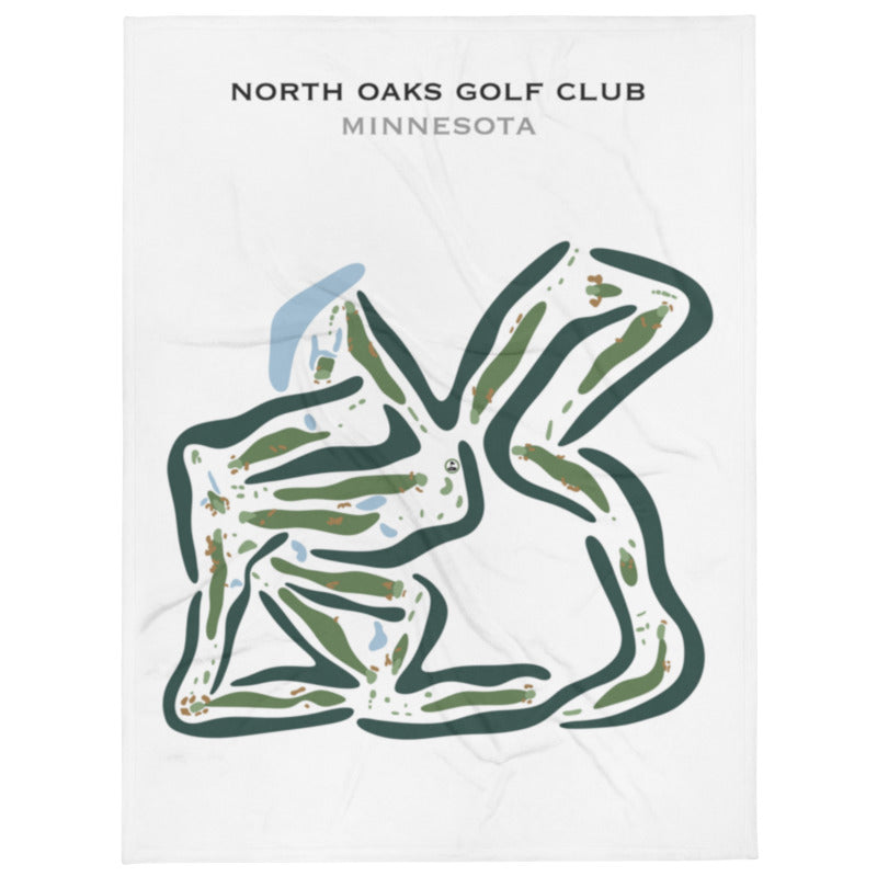 North Oaks Golf Club, Minnesota - Printed Golf Courses