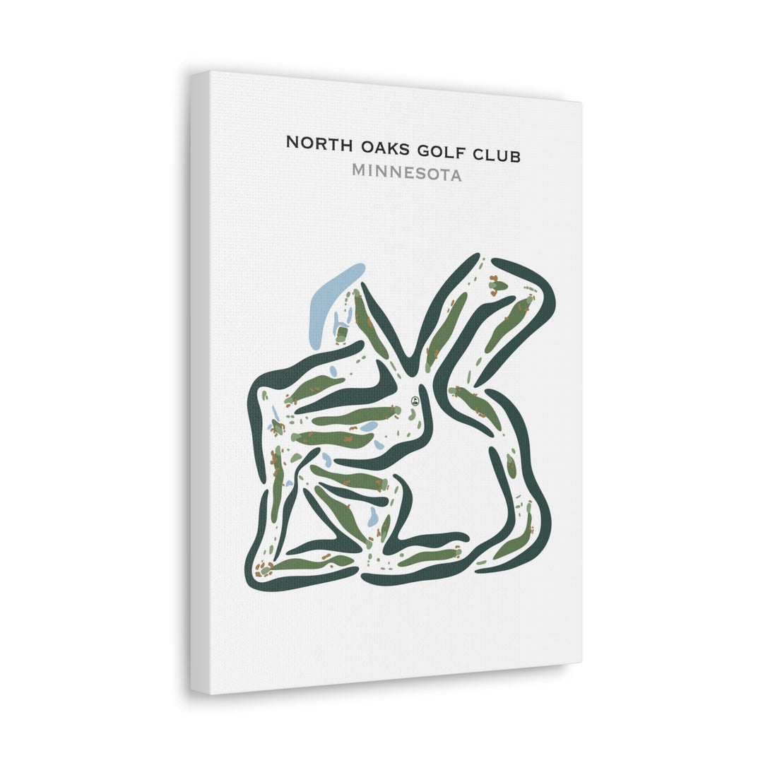 North Oaks Golf Club, Minnesota - Printed Golf Courses