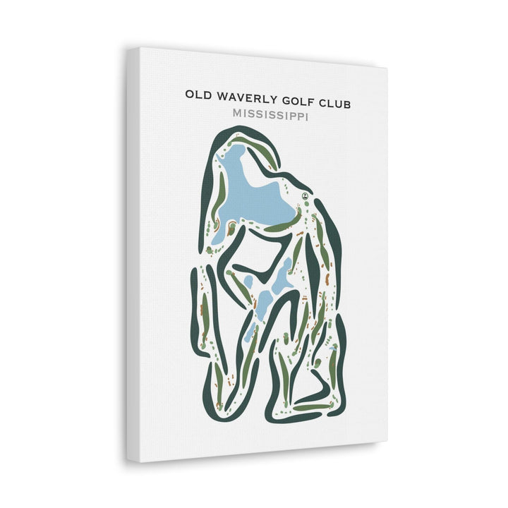 Old Waverly Golf Club, Mississippi - Printed Golf Courses - Golf Course Prints