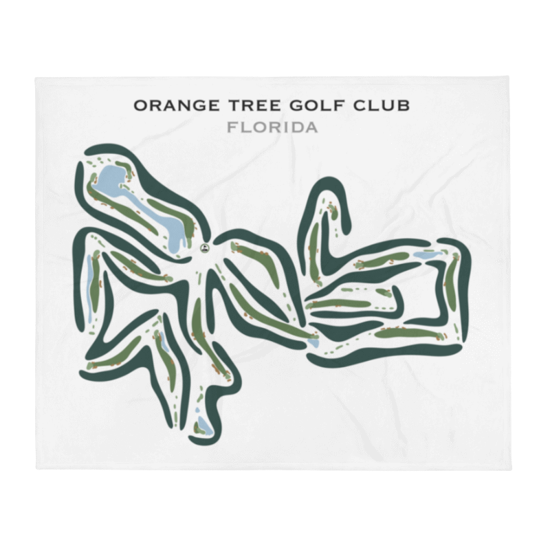 Orange Tree Golf Club, Florida - Printed Golf Courses