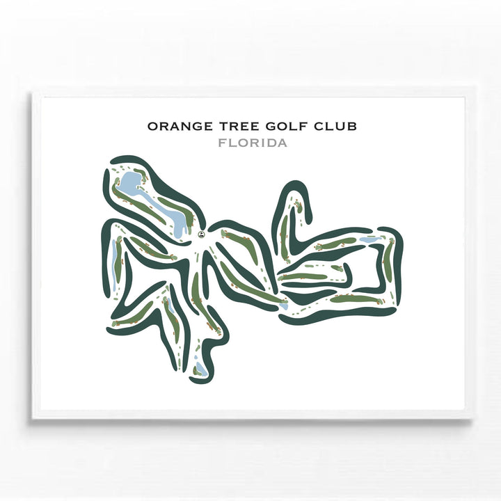 Orange Tree Golf Club, Florida - Printed Golf Courses