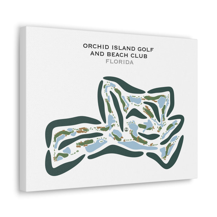 Orchid Island Golf and Beach Club, Florida - Printed Golf Courses