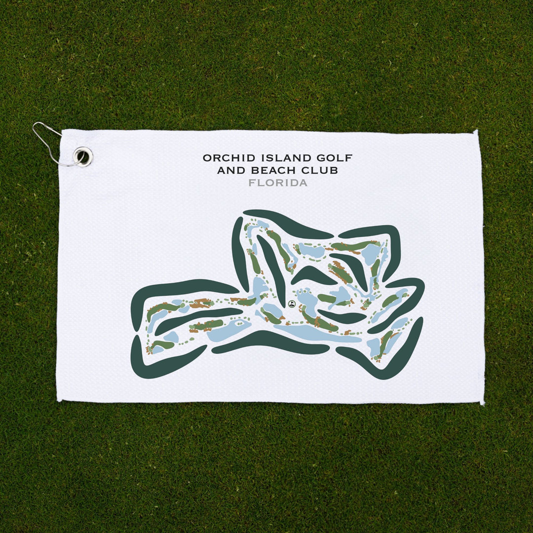 Orchid Island Golf and Beach Club, Florida - Printed Golf Courses