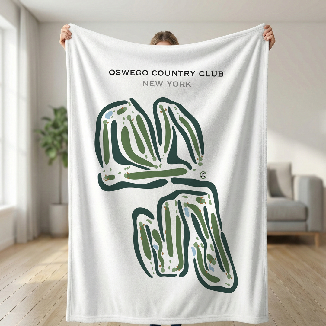 Oswego Country Club, New York - Printed Golf Courses