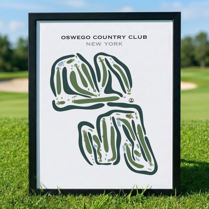 Oswego Country Club, New York - Printed Golf Courses