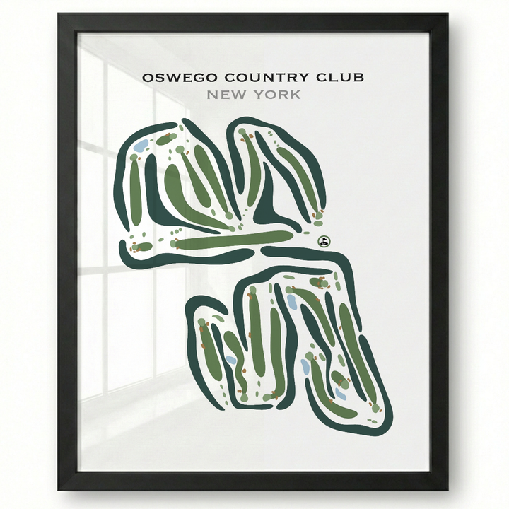 Oswego Country Club, New York - Printed Golf Courses