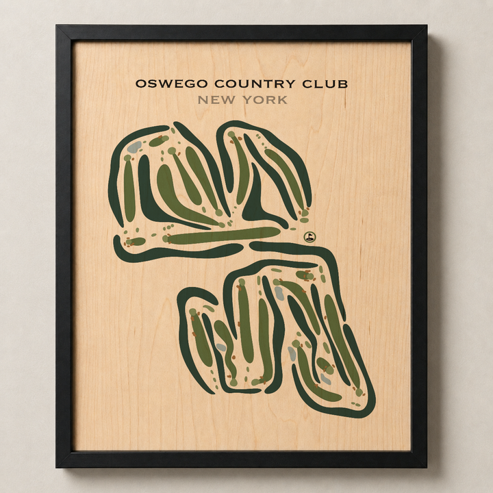 Oswego Country Club, New York - Printed Golf Courses