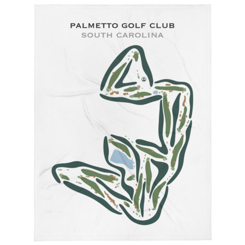 Palmetto Golf Course, South Carolina - Printed Golf Courses