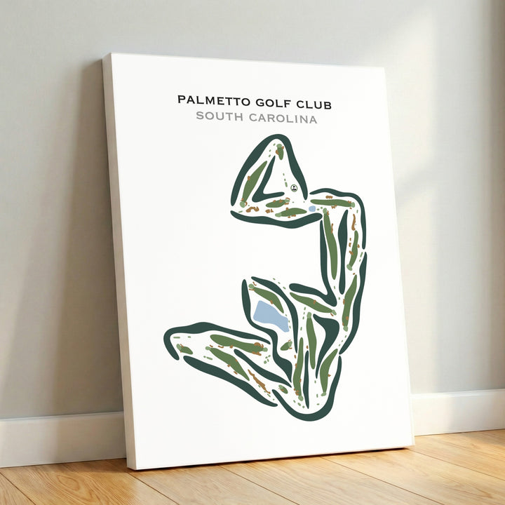 Palmetto Golf Course, South Carolina - Printed Golf Courses