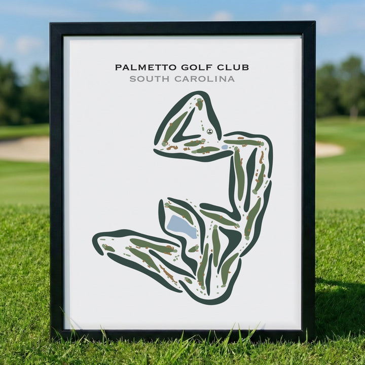 Palmetto Golf Course, South Carolina - Printed Golf Courses
