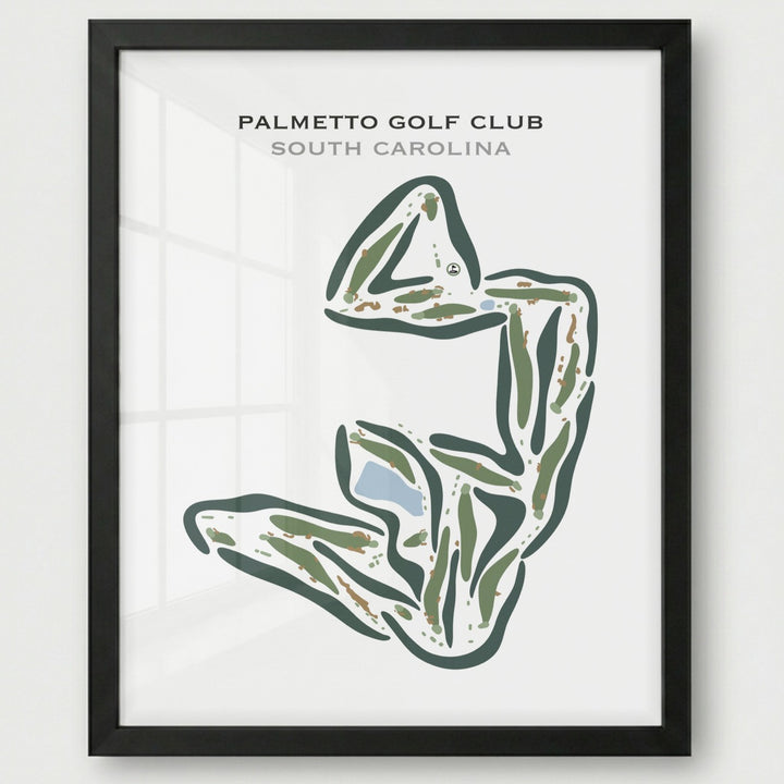 Palmetto Golf Course, South Carolina - Printed Golf Courses
