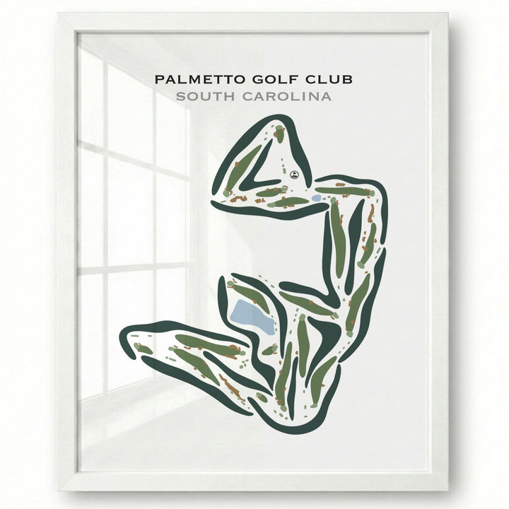 Palmetto Golf Course, South Carolina - Printed Golf Courses