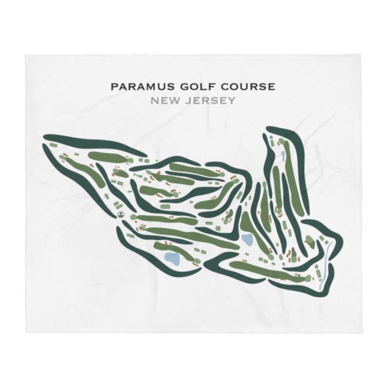 Paramus Golf Course, New Jersey - Printed Golf Courses