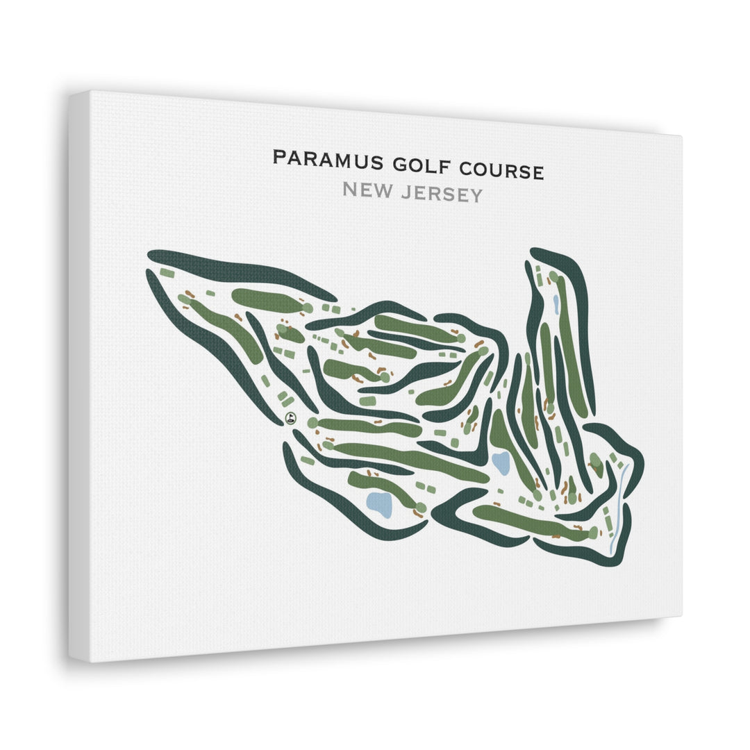 Paramus Golf Course, New Jersey - Printed Golf Courses