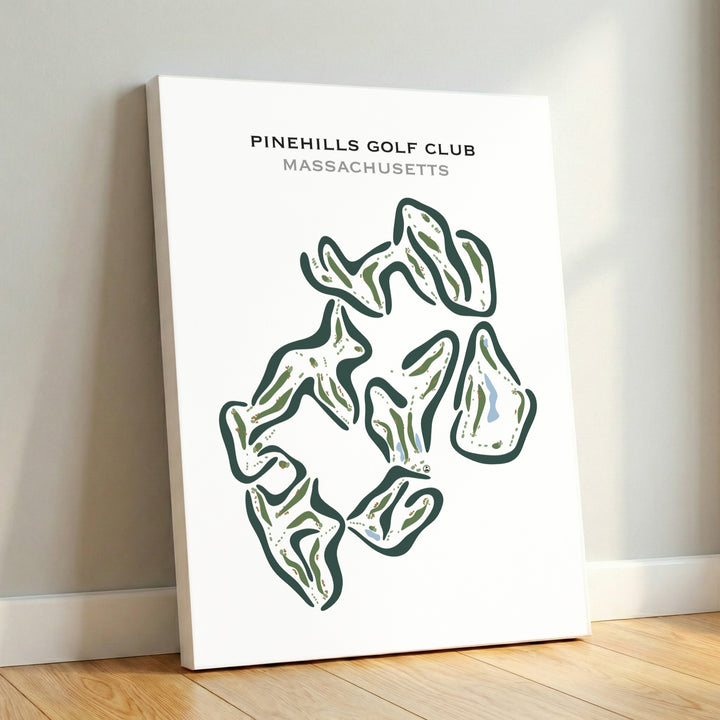 Pinehills Golf Club, Massachusetts - Printed Golf Courses
